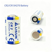Batería de Litio Cilíndrica CR2 de 3V 850mAh, Batería LiMnO2 para Control Remoto, Linterna, Herramientas Eléctricas y Electrodomésticos