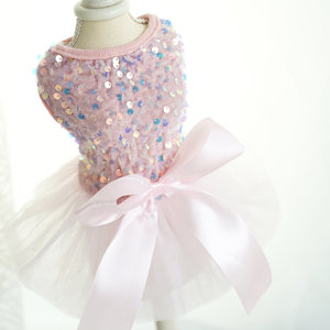 Wholesale in Stock Custom <strong>Dog</strong> Happy Birthday <strong>Dog</strong> Dress Clothes <strong>Dogs</strong> Retail Pink Pet <strong>Dressing</strong> <strong>Gown</strong> Cute Pet Clothes - Product Image 2