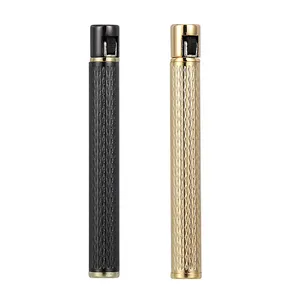 Allume-cigare gonflable en métal personnalisé Type de Cigarette mode Mini meule allume-cigare prix de gros