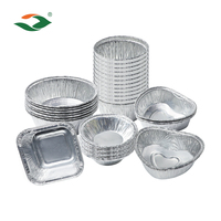 Expédition rapide, qualité alimentaire, moules à tartelettes en aluminium de 30 ml, 90 ml, 100 ml pour la préparation de tartelettes aux œufs