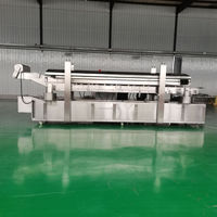 Ligne de production de pépites de poulet Burger Machine de fabrication de pépites de poulet entièrement automatique