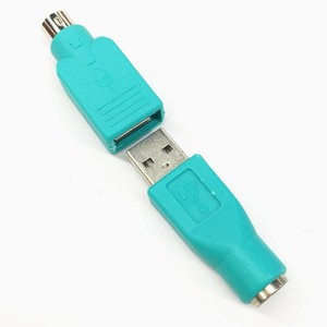 <b>Usb</b> To Ps2 Adapter Round To Square Connector Universal Mouse <b>Keyboard</b> Converter Computer Interface Converter - Product Image 2