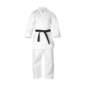 Uniforme de Karate Blanco, 100% Algodón, Transpirable, Unisex para Adultos, Ropa de Entrenamiento de Artes Marciales, Corte Regular, Teñido Liso - Product Image 2