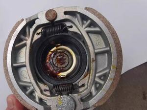 Moyeu de roue de frein à tambour avant pour moto, compatible avec les composants Honda CT50, CT70, ST50 et ST70 - Product Image 6