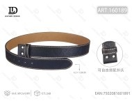 Cintura con Stampa Western Cowboy 4,2cm 120cm Nera con Fibbia a Perno Modello 2 # - Product Image 1