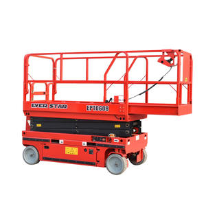 Potente Elevador de Tijera Eléctrico, Sube Inclinaciones Ligeras para Obras de Construcción de Varios Pisos - Product Image 5