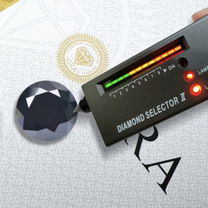 Atacado de Fabricantes GRA Melee Pedra Solta Diamante Preto <span class=keywords><strong>Moissanite</strong></span> 1ct para Joias DIY - Product Image 5