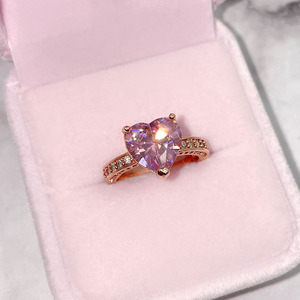 Anillo de Plata de Ley 925 FOXI, Joyería Fina de Fábrica, Anillo de Corazón con Circonita 5A, Anillo de Eternidad, Anillo de Compromiso para Mujer - Product Image 6