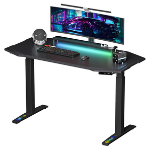 Meja berdiri logam, tinggi Modern dapat diatur dan diperpanjang dengan desain ergonomis untuk solusi kantor komersial hemat ruang - Product Image 1