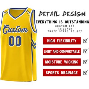 Conjunto de Camiseta y Pantalones Cortos de Baloncesto Personalizados con Nombre y Número, Cuello en V, Transpirable, Unisex, Adulto, 320g, Sublimado - Product Image 2