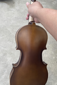 Violon d'étudiant 4/4 en gros avec étui, archet et colophane offerts, table en épicéa semi-solide pour étudiants à petit budget - Product Image 3