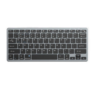 Nuevo <span class=keywords><strong>Teclado</strong></span> Ergonómico Inalámbrico de 2.4G con 78 Teclas Silenciosas para Teléfono <span class=keywords><strong>Celular</strong></span> y Tableta - Product Image 4