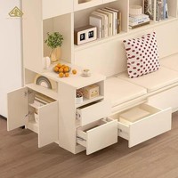 Meuble de bibliothèque moderne en bois pour la maison, bibliothèque murale de luxe, étagère de bureau, fabrication chinoise