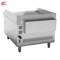 Grill de comptoir surélevé en acier inoxydable pour usage commercial (GS24lt)