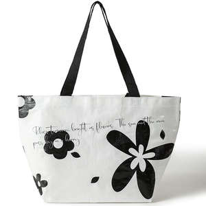 OEM/ODM Custom Tote Bag Eco-Friendly Laminated PP Woven Reusable Nylon Shopping Bag with Custom Logo and Promotional Color - Product Image 2