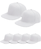 Casquettes Snapback Homme de Haute Qualité, Couleur Unie, Taille Ajustable, Visière Plate, Respirantes, Confortables, Style Urbain, Usage Quotidien, Casquettes Personnalisées