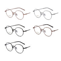 Gafas de Lectura de Aleación de Titanio Ligeras al por Mayor, Monturas de Estilo Ejecutivo para Hombre y Mujer, Gafas Ópticas Premium