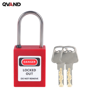 Khóa an toàn OEM Safety Lockout Tagout, khóa chùm thép không gỉ 4mm, khóa chìa khóa tổng, ngăn ngừa vận hành bất ngờ, bán buôn khóa LoTo - Product Image 4