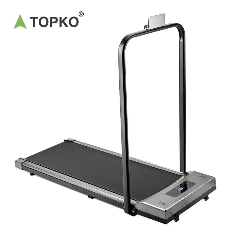 TOPKO家庭用折りたたみ式電動ポータブルトレッドミル無料設置フィットネスフラット小型簡易トレッドミルを購入