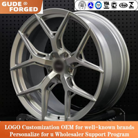 Jantes concaves personnalisées GUDE forgées 5x114.3/112 en argent pour Mercedes- W221/W222/W223 & pour XE20 18-22 pouces, nouvelles jantes
