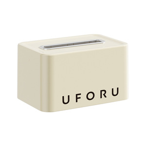 Uforu Desktop Tissue <b>Box</b> Plastic Free Standing Multipurpose Storage For Living Room Bathroom - Product Image 1