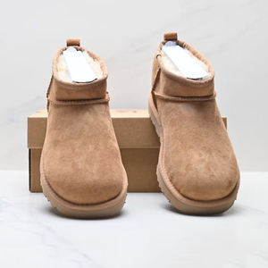 Bottes d'hiver pour femmes 2025 Snow Sneakers avec logo personnalisé Ultra Mini Schoenen Donna Schuhe Lowmel uggs - Product Image 6