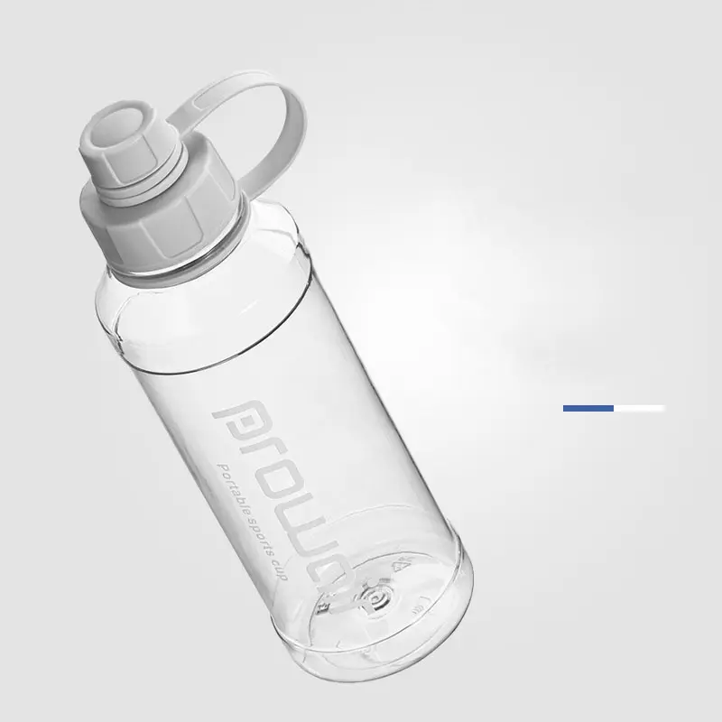Taşınabilir öğrenciler açık spor uzay fincanı patlamaya dayanıklı sallanan fincan plastik su şişesi
