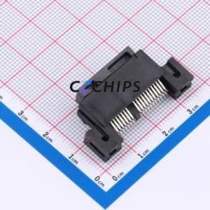 X1619WS-36-9TV15 PCI/PCIe Connector Through hole Component (THT),P=1mm Connector PCI-E x1 36P 14P Clamp Plate - Product Image 2