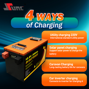 Batteria resistente tipo RV batteria 12.8V 300Ah Lifepo4 per viaggi in auto all'aperto RV - Product Image 3