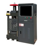 Machine d'essai de compression hydraulique DYE-2000S 2000KN avec norme ASTM, plaques de 240 mm, tension d'entrée 380V