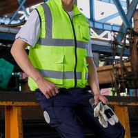 Ventilateur gilet climatisation vêtements ventilateur lumineux vêtements de travail Usb ventilateur veste corps refroidissement vêtements