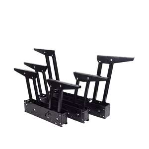 อุปกรณ์ฮาร์ดแวร์เฟอร์นิเจอร์โลหะอัจฉริยะอเนกประสงค์ ขาตั้งยกปรับระดับได้แบบเชื่อมต่อสองจุด ใช้ได้สองรูปแบบ สำหรับโต๊ะในห้องนั่งเล่น - Product Image 1