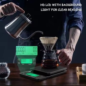 Hot 3Kg * 0.1G Xách Tay Kỹ Thuật Số Cà Phê Quy Mô Mini Đa Chức Năng LED Hiển Thị Loại Mới Văn Phòng Nhà Bếp Hẹn Giờ Hot Bán - Product Image 3
