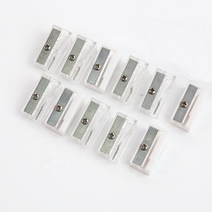 <span class=keywords><strong>Taille</strong></span>-<span class=keywords><strong>crayon</strong></span> en plastique <span class=keywords><strong>de</strong></span> <span class=keywords><strong>couleur</strong></span> transparente avec grand trou - Product Image 2