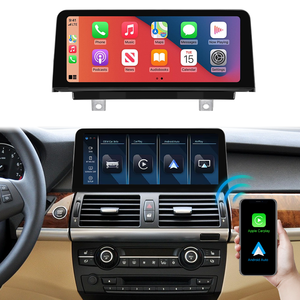 Écran tactile multimédia de voiture 10.25 "/12.3" pour BMW série 5 E60 E61 E63 E90 E91 E92 système <span class=keywords><strong>CIC</strong></span> sans fil Carplay Android Auto - Product Image 1