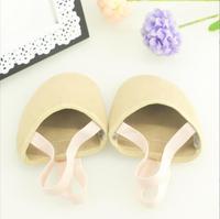 Nouvelles chaussures de ballet pour la danse rythmique, chaussures de gymnastique mi-chaussons pour adultes