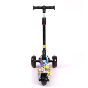 Trottinette enfant 3-12 ans, hauteur réglable, avec lumières, pour garçons et filles - Product Image 3