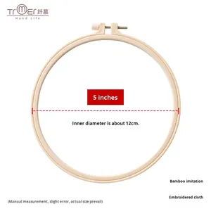 Kits de <span class=keywords><strong>Bordado</strong></span> a Mano Ecológicos para Adultos Principiantes, Manualidades de <span class=keywords><strong>Bordado</strong></span> para Decoración del Hogar, Regalos de <span class=keywords><strong>Bordado</strong></span> - Product Image 6