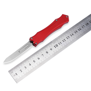Navaja Quirúrgica Plegable de 440 mm con Cuchilla Desmontable y Cuchilla de Repuesto, Mango de Aleación de Aluminio, Práctica Navaja de Bolsillo - Product Image 6