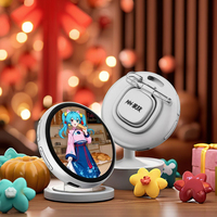 Beambox Regalo Navideño Juguetes de Moda Insignia Electrónica Dinámica Pantalla Táctil AI Pantalla IPS <2\" para Fotos de Anime Otaku