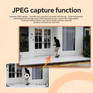 Wistino กล้องวงจรปิดแม่เหล็ก, 1080P 2 in 1มองเห็นกลางคืนตรวจจับการเคลื่อนไหวสีเต็มรูปแบบ - Product Image 4