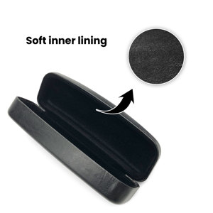 Kích thước lớn kính khung trường hợp kim loại quang học Linen kính trường hợp vỏ cứng quang học trường hợp vải hộp quang học cứng - Product Image 4