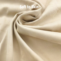 Toalla de esterilla de Yoga de gamuza de Color beige rosa superabsorbente de alta calidad antideslizante para Yoga caliente