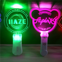 Çin japonya Poi oyuncak 6 inç 8 inç biyobozunur LED ışık sopa özel Neon ABS balıkçılık Glow acil şükran için Sticks