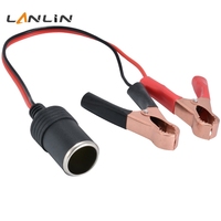 Câble d'alimentation 12V pour borne de batterie de voiture vers prise allume-cigare, adaptateur 10A