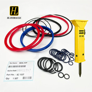 ערכת אטמים למפסלת הידראולית EC155T, ערכת אטמים לפטיש הידראולי לשימוש במכונות בנייה, ערכת תיקון - Product Image 2