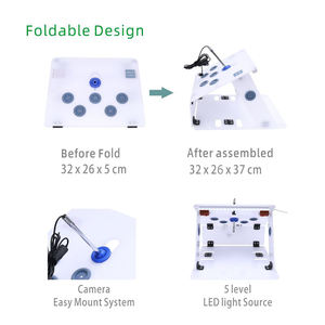 Simulador Laparoscópico Pelvitrainer de Laparoscopia con Cámara Recta Ajustable de Entrenamiento, Módulos e Instrumentos - Product Image 2