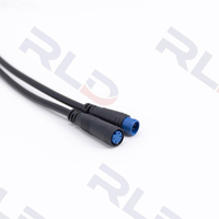 Connecteur circulaire étanche Ip65 connecteur M8 3 broches 4 broches 5 broches 6 broches 8 broches câble électrique étanche