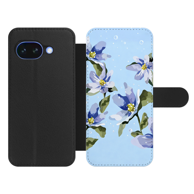 New Custom PU Leather Flip Phone Cover with Card Holder and Stand Sublimation Blank Wallet Phone Case for Google Pixel 10A