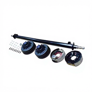 Pièces et accessoires <span class=keywords><strong>de</strong></span> remorque ronds et solides, <span class=keywords><strong>de</strong></span> haute qualité, 8k 10k 12k lb, kit d'essieu simple <span class=keywords><strong>pour</strong></span> remorque robuste avec suspension à ressort à lames - Product Image 3